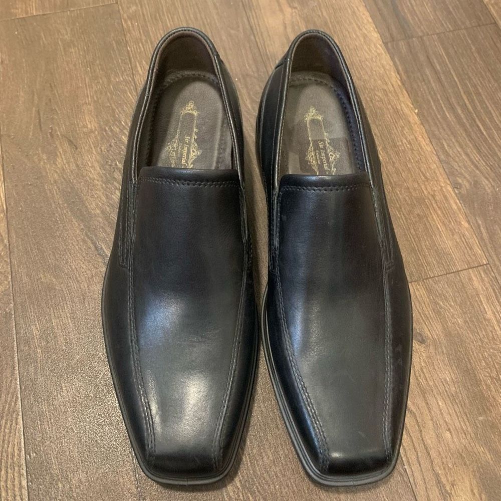 Sir Imperial black slip on business casual 40/7 loafers